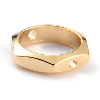 Brass Bead Frames KK-O133-211A-G-1