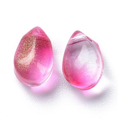 Transparent Glass Charms LS-GGLA-M004-05B-04-1