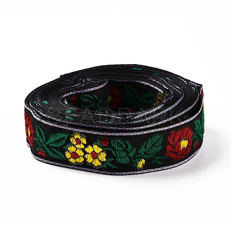 Ethnic Style Embroidery Cotton Ribbon OCOR-XCP0001-74-1