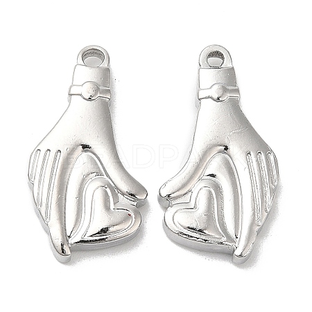 Non-Tarnish 304 Stainless Steel Pendants LS-STAS-L020-005P-1