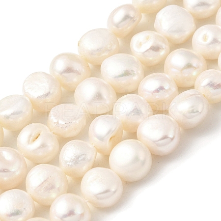 Natural Cultured Freshwater Pearl Beads Strands PEAR-A006-11B-1