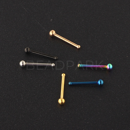304 Stainless Steel Round Ball Nose Bone Rings WG2C4E4-03-1