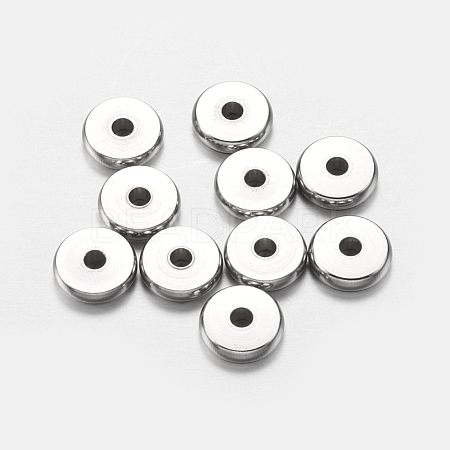 Tarnish Resistant 304 Stainless Steel Beads STAS-F149-13P-B-1