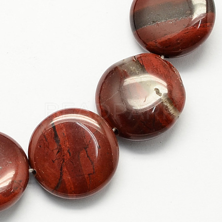 Natural Red Jasper Beads Strands G-S110-12mm-06-1