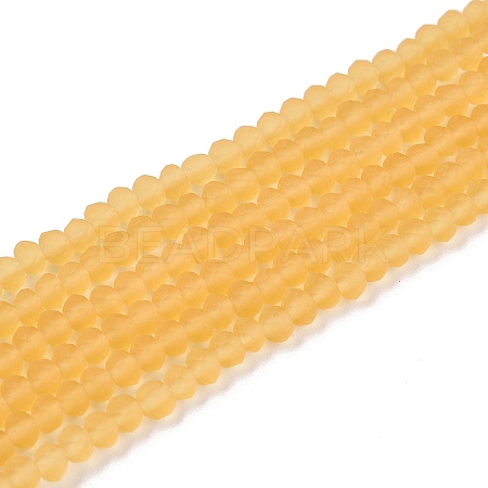 Transparent Glass Beads Strands EGLA-A044-T2mm-MD03-1