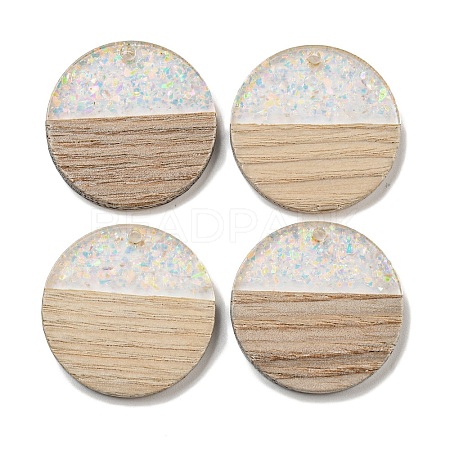 Wooden Pendants FIND-B042-13B-1