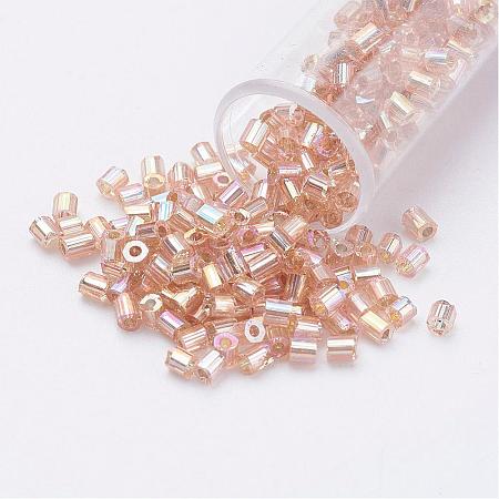 11/0 Two Cut Round Hole Glass Seed Beads SEED-G006-2mm-639-1