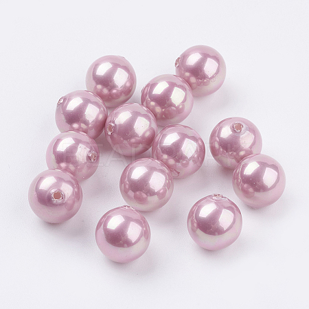 Shell Pearl Half Drilled Beads BSHE-G016-10mm-02-1