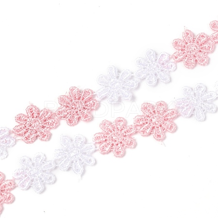 Daisy Flower Polyester Lace Trims OCOR-H109-05A-1