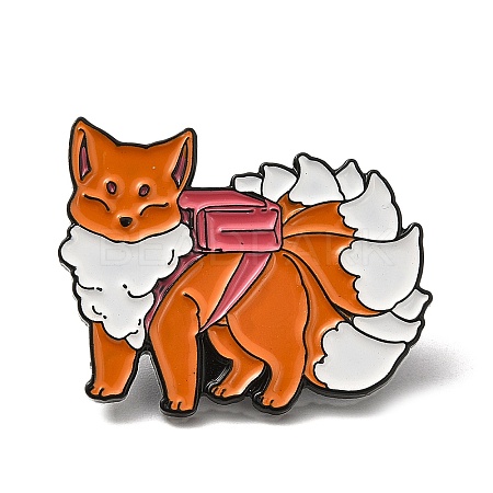 Fox Enamel Pins JEWB-K016-07C-EB-1