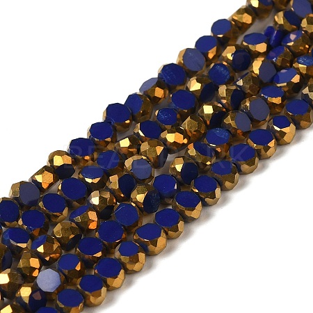 Electroplate Glass Beads Strands EGLA-P061-01A-05-1