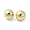 Brass Stud Earrings EJEW-M244-07G-2