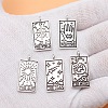 5Pcs 5 Style Tibetan Style Alloy Pendants PW-WG23267-01-3