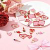 24Pcs 12 Styles Valentine's Day Rack Plating Alloy Enamel Pendants ENAM-FS0002-56-9