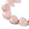 Natural Rose Quartz Beads Strands G-B044-B13-01-4