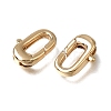 Brass Spring Gate Rings KK-CBA4292-10G-2