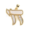 Brass Pendants KK-Z098-15G-2