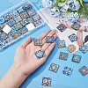 2 Sets Glass Cabochons GGLA-PH0001-35-3