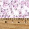 6/0 Inside Colours Fringe Glass Seed Beads SEED-A034-03D-4
