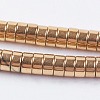 Electroplate Non-magnetic Synthetic Hematite Beads Strands G-I195-4mm-17-A-3