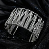 Braided Iron Cuff Bangles WGFA891-08-1