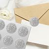 34 Sheets Custom Silver Foil Embossed PET Picture Sticker DIY-WH0528-021-6