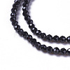 Natural Black Rutilated Quartz Beads Strands G-F596-41-2mm-3