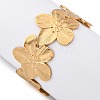 304 Stainless Steel Cuff Bangles for Women BJEW-P347-02C-3