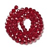 Transparent Glass Beads EGLA-A035-T10mm-D02-3