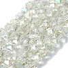 Electroplate Glass Beads EGLA-L018-B-AB02-1