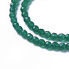 Natural Green Onyx Agate Beads Strands G-F596-12B-3mm-3