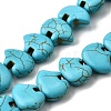 Synthetic Turquoise Bead Strands G-M150-27-01-1