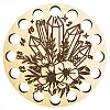 16-Position Wood Embroidery Thread Storage Trays TOOL-WH0056-033-1