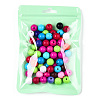 Macaron Color Plastic Yin-yang Zip Lock Bags OPP-N001-01B-09-3