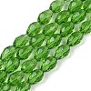 Transparent Glass Beads Strands EGLA-N013-T4mm-D14-1
