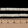 Natural White African Opal Beads Strands G-L624-I19-2x4mm-5