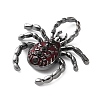 Alloy Enamel & Rhinestone Pendants FIND-G118-08B-2