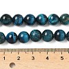 Grade B Natural Tiger Eye Beads Strands G-F591-18-8mm-02-01-5
