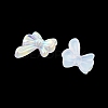 Bowknot Rainbow Iridescent Plating Acrylic Cabochons PACR-B003-03-2
