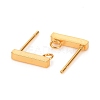 304 Stainless Steel Stud Earring Findings STAS-I150-03G-2