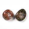 Natural Unakite No Hole Beads G-S218-08-01-2