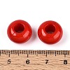 Opaque Acrylic European Large Hole Beads SACR-N019-03H-3
