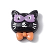 Halloween Theme Opaque Resin Cabochons RESI-E035-01H-1