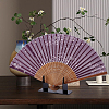 Acrylic Chinese Fan Display Stands ODIS-WH0007-76B-5