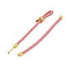 Braided Nylon Cord Bracelet Making MAK-A017-D03-29G-3