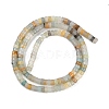 Natural Flower Amazonite Beads Strands G-H230-36-4