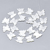 Natural White Shell Mother of Pearl Shell Beads X-SSHEL-N036-029-2