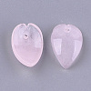 Transparent Spray Painted Glass Pendants GLAA-S183-15A-2