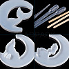 DIY Silicone Moon Molds Kits DIY-TA0008-30-3