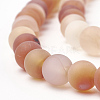 Dyed Natural Carnelian Beads Strands X-G-T106-046-2